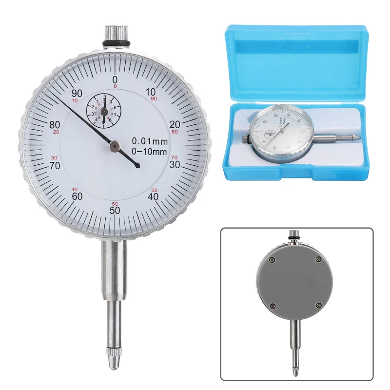 1 шт. 0 10 мм прецизионный Круглый циферблат измерительный индикатор Mayitr