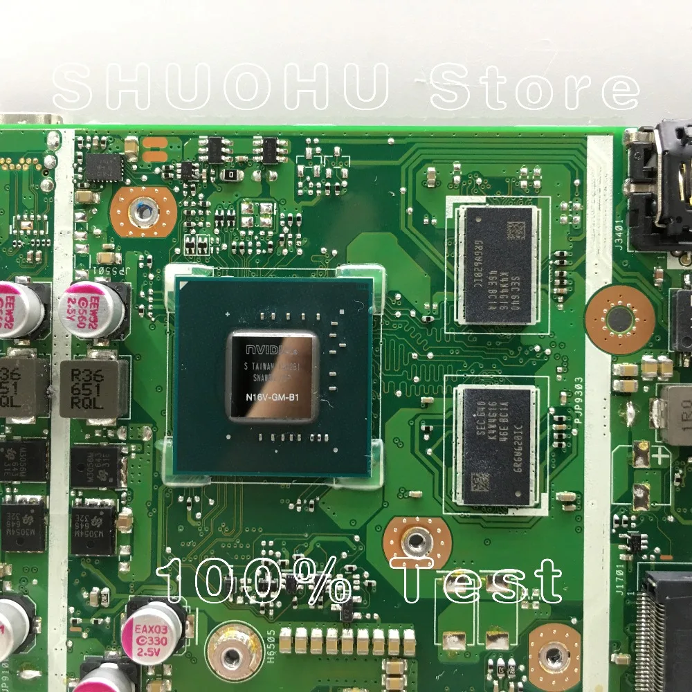 KEFU для ASUS X541UJ X541U F541U F541UV X541UVK Φ 4 ГБ/память материнская плата ноутбука