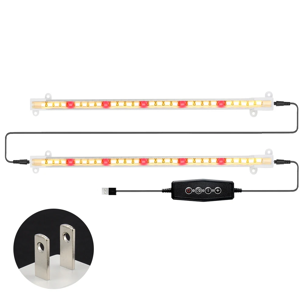 

Инструмент для овощей, Цветочная теплица для внутреннего сельского хозяйства, светильник для роста растений, таймер, 5 диммируемых уровней, ...