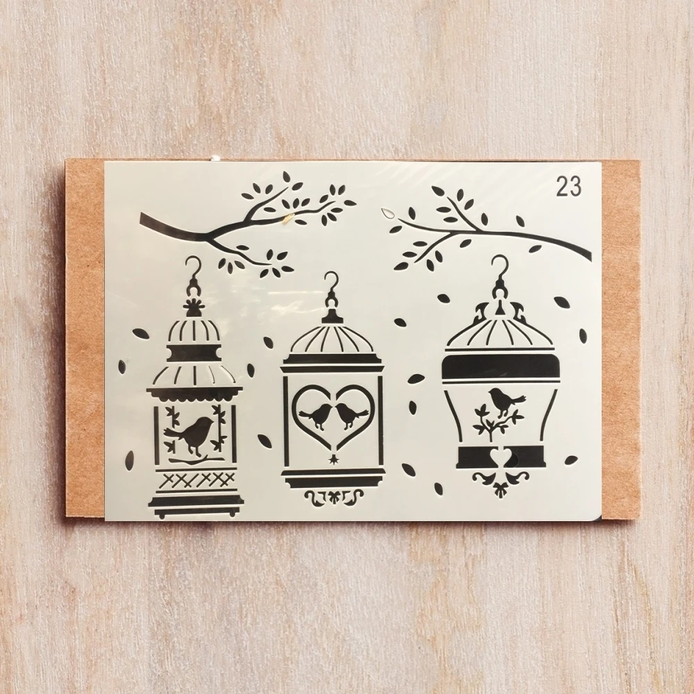 

26*18cm Birdcage DIY Layering Stencils Painting Scrapbook Coloring Embossing Album Decorative Template