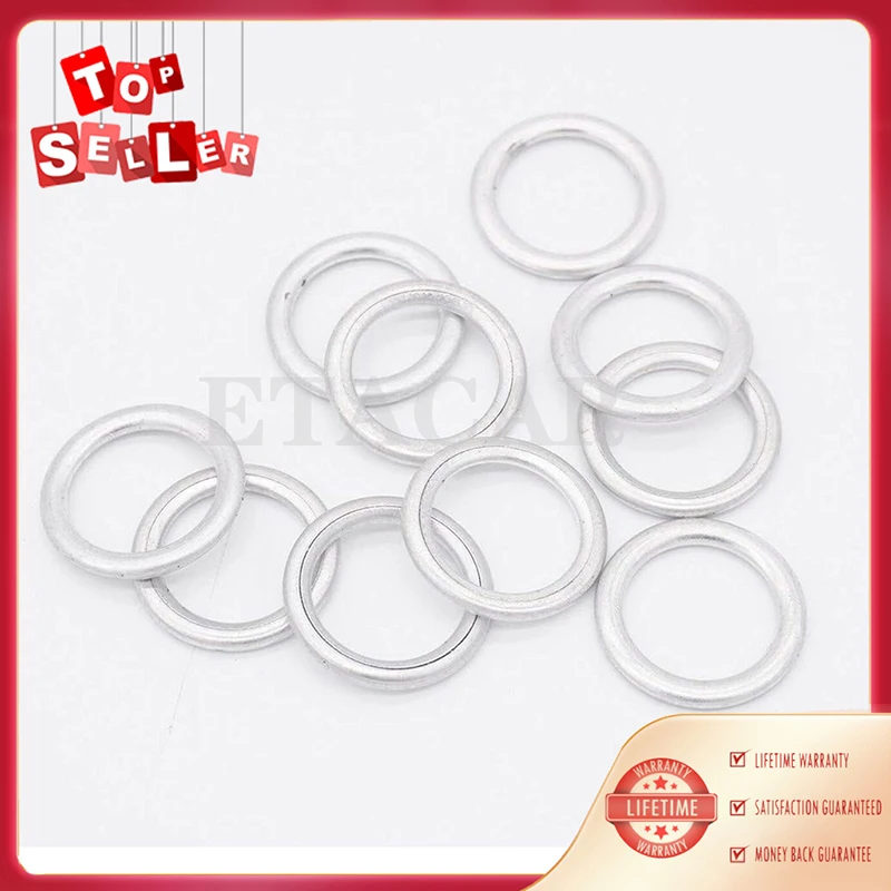 10 штук прокладка слива масла двигателя 14X20X1.5 мм N0138157 для VW Beetle CC J-etta Golf Passat Tiguan A-UDI.