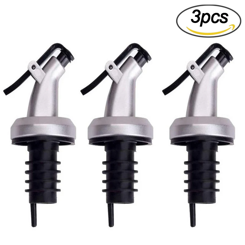 

3Pcs Oil Bottle Sprayer Seal Leak-proof Rubber Nozzle For Oil Sprayer Dispenser Pourer Oil Bottle Stoper Kitchen Gadget