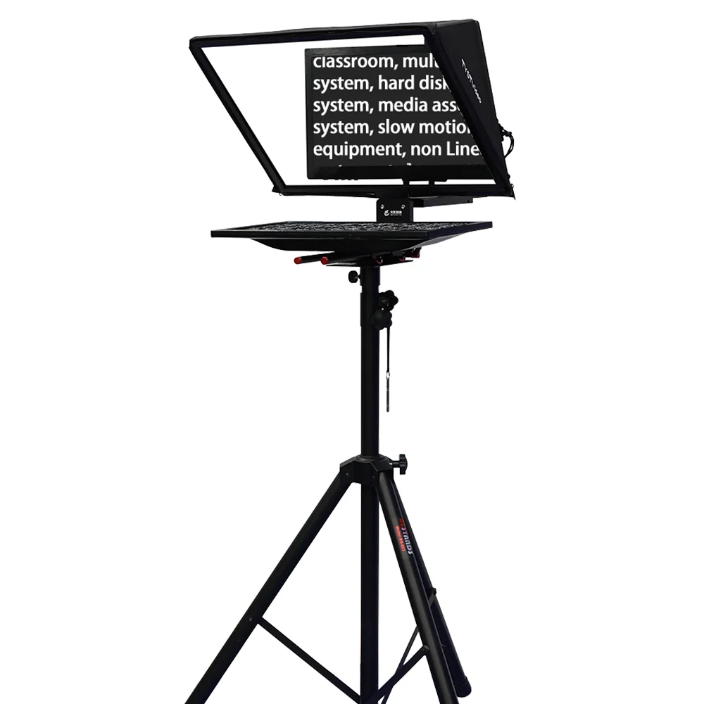 TYST Video TS-240 inch Broadcast Studio Teleprompter For DSLR Camera Computer Laptop Speech News Live Interview Prompte |