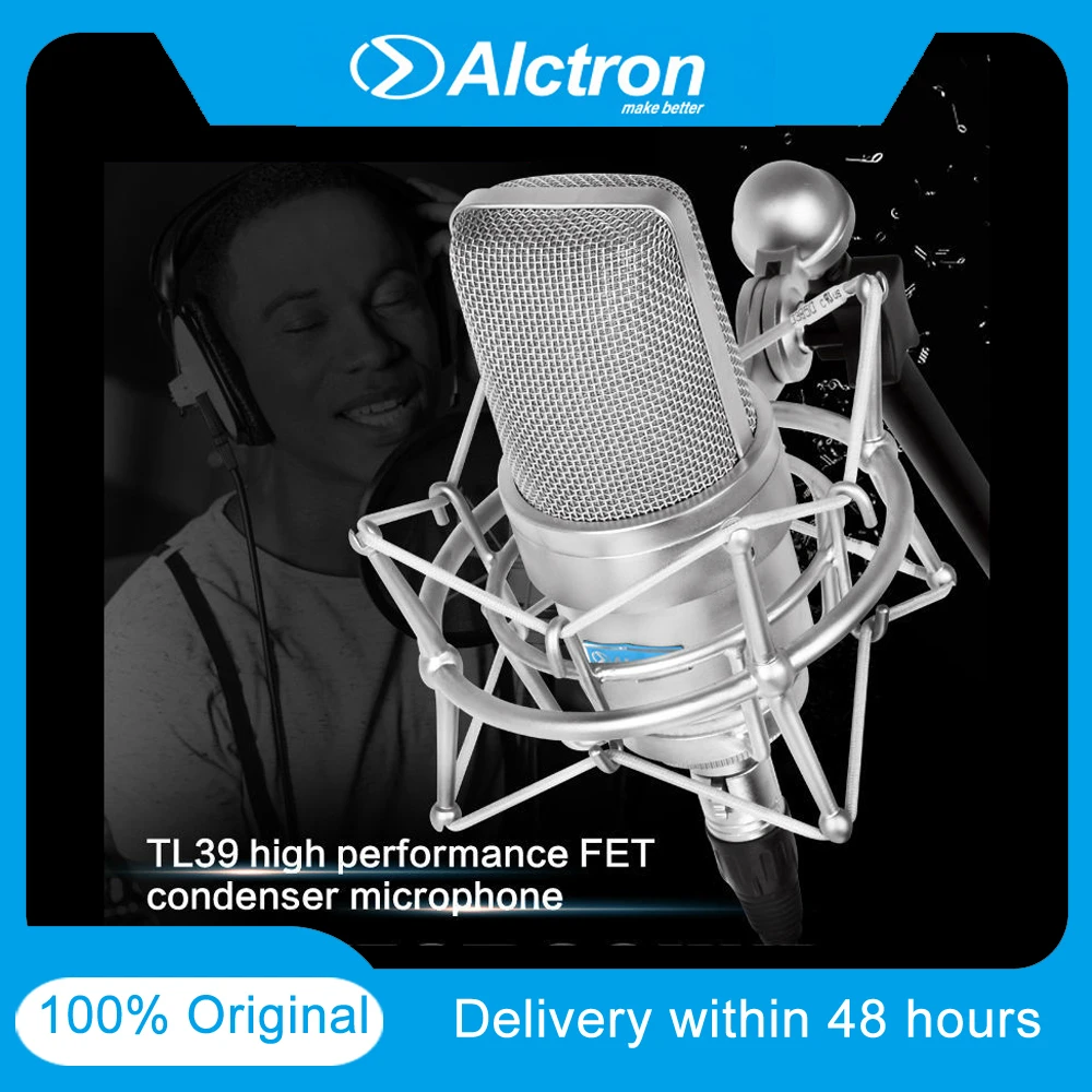 100% Оригинальный Alctron TL39 Профессиональный Большой диафрагма Студийный полевой