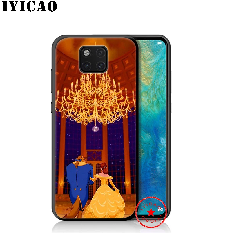 IYICAO Красавица и Чудовище мягкий чехол для huawei P30 P20 P10 P9 P8 2017 2016 2015 P Smart Z Plus 2019 mate 20 10