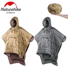 Портативный водонепроницаемый спальный мешок Naturehike, стильный накидка для отдыха на открытом воздухе, спальный мешок унисекс, одеяло, зимнее пончо для путешествий