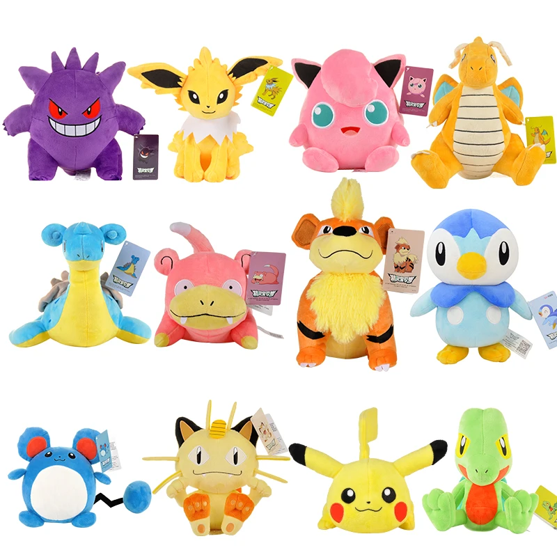 Аниме Пикачу мягкая игрушка Бульбазавр Сквиртл чармандер Эви плюшевая кукла