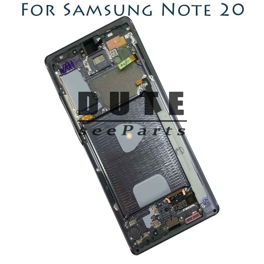 Nuevo para Samsung Nota 20 de pantalla LCD de pantalla t&aacute;ctil digitalizador Asamblea Nota 20 display replacement-nueva marca de fundas para Samsung Nota 20 LC-2