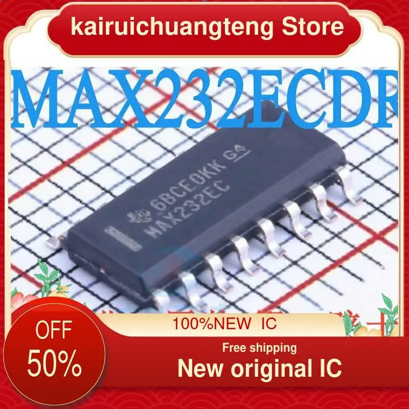 

10-200PCS MAX232ECDR SOP-16 New original IC