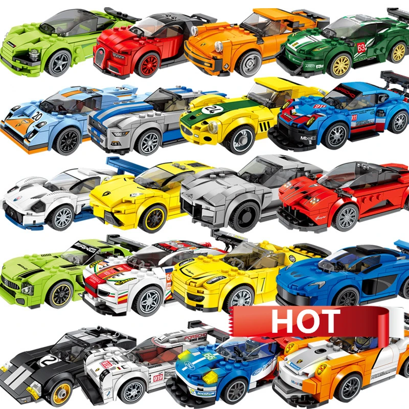 Creator Technic Metro 6R4 R5 Maxi Turbo Champion Супер гоночный автомобиль запчасти ралли