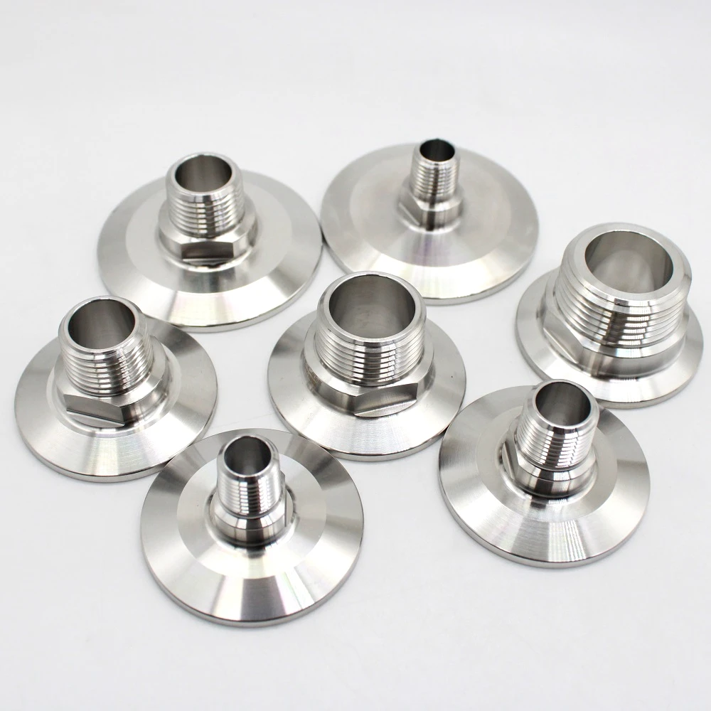 Высококачественный тройной зажим NPT Мужской адаптер SS304 для домашнего