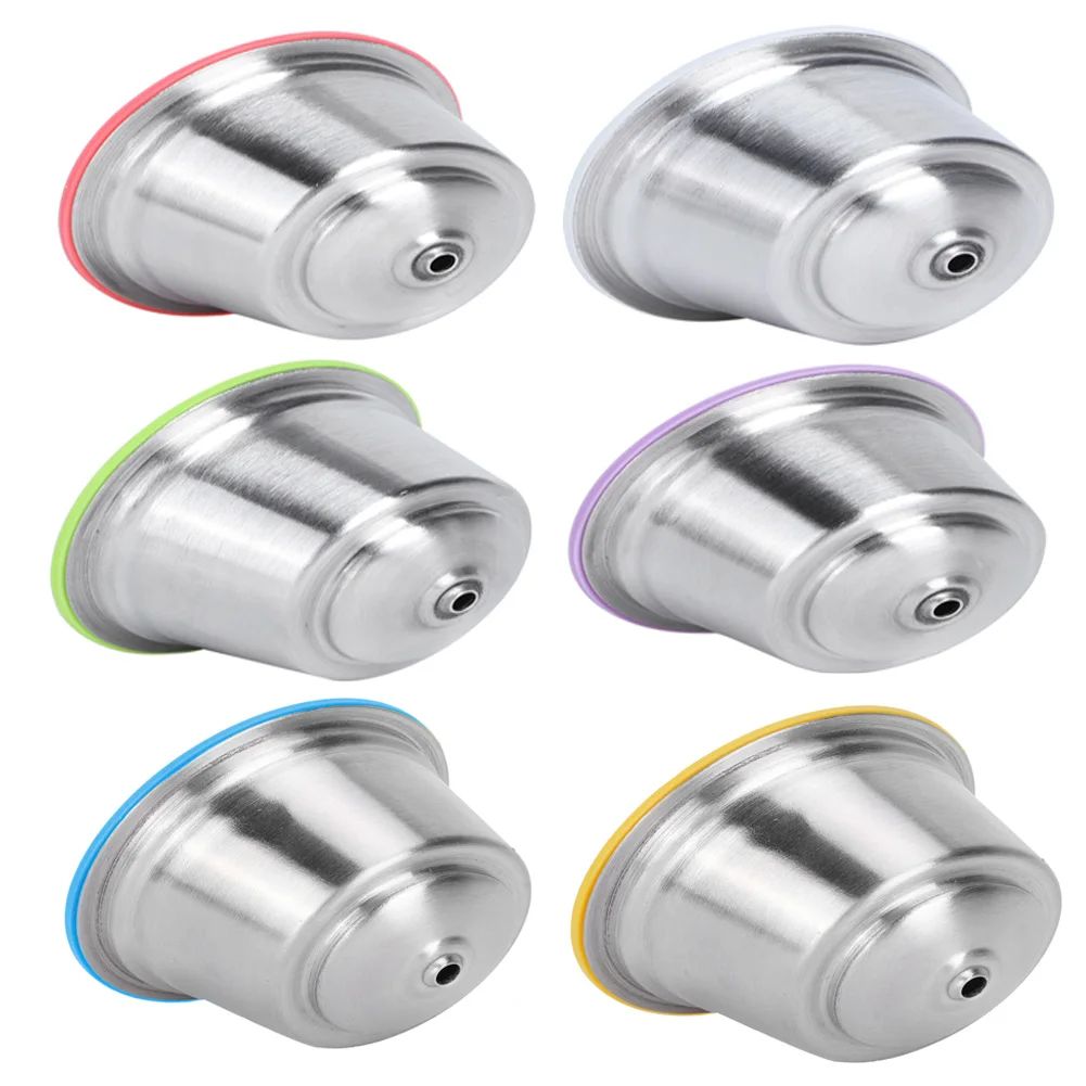 Многоразовая многоразовая кофейная капсула из нержавеющей стали с фильтром