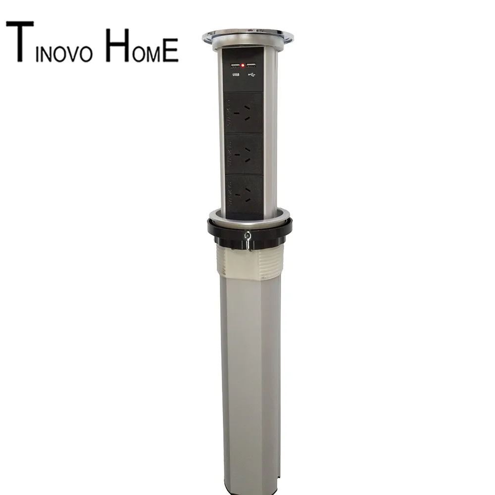 Электрическая подъемная розетка/умный сенсорный экран/3-битный источник питания