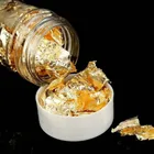 Бумага для художественного творчества с имитацией золота, серебра, меди, листы в виде листьев, фольгированная бумага для золочения, сделай сам, крафтовое украшение, блестящая бумага