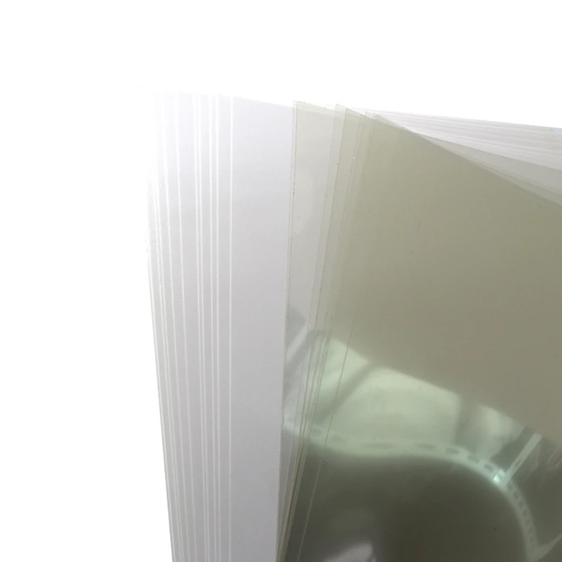

10 шт. высококачественная бумага для печати наклеек для струйного принтера и принтера La-ser белые водонепроницаемые наклейки бумажные листы б...
