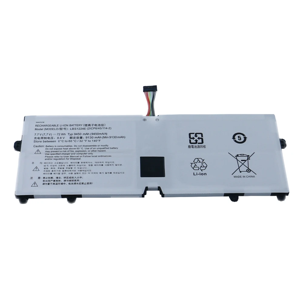 Новый аккумулятор LBS1224E для ноутбука LG Gram 2018 13Z980 13Z970 14Z980 15Z980 17Z990 15Z980-G AA52C 14Z990-H.AA75C