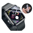 Водонепроницаемая Защита экрана для apple watch 6 5 4 3 38 мм 40 мм 44 мм 42 мм (не закаленное мягкое стекло), пленка для Iwatch 456SE
