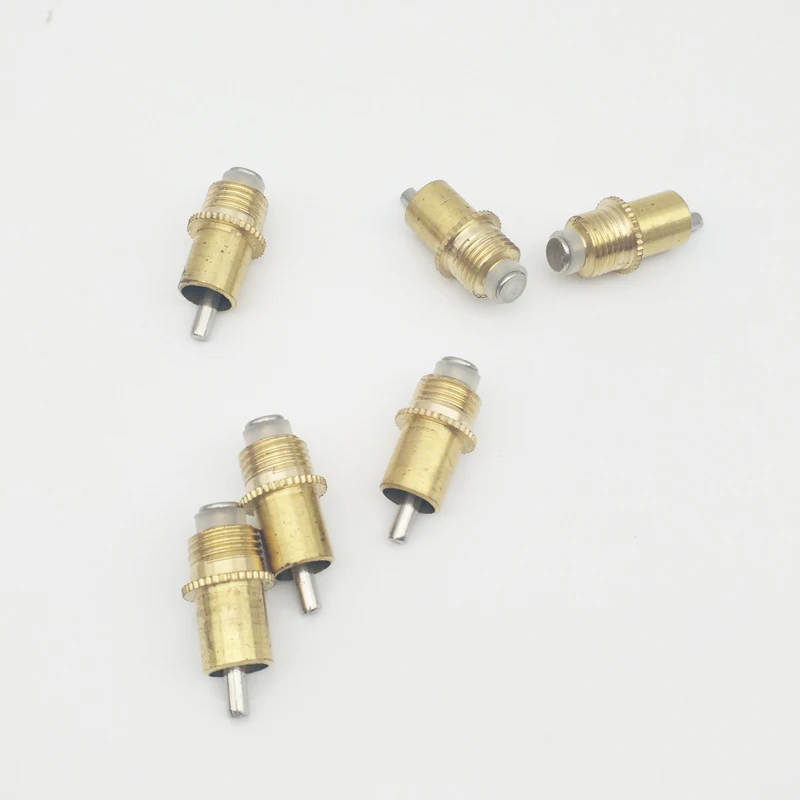 50 шт. медные соски для поилки птицы|Принадлежности кормления и поения| |