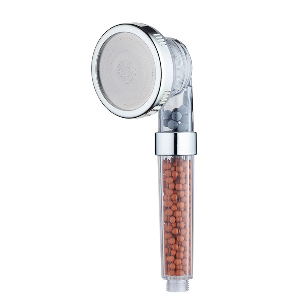 

Bath Shower Adjustable Jetting Shower Head High Pressure Saving water Bathroom Anion Filter 3 Modes Shower SPA Nozzle