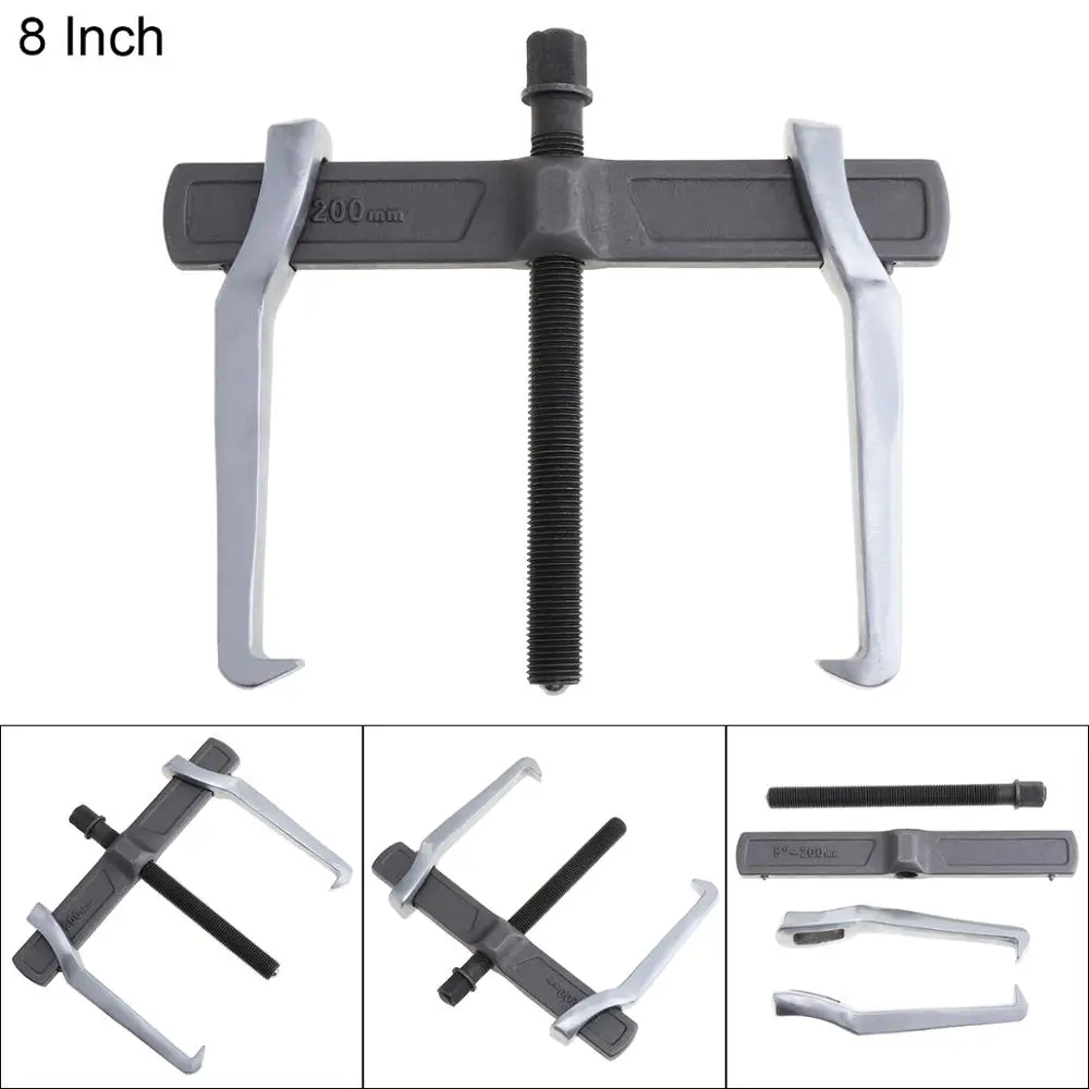

8 Inch Single Hook CR-V Two Claws Puller Separate Lifting Device Strengthen Bearing Puller Rama for Auto Car Repair Hand Tools