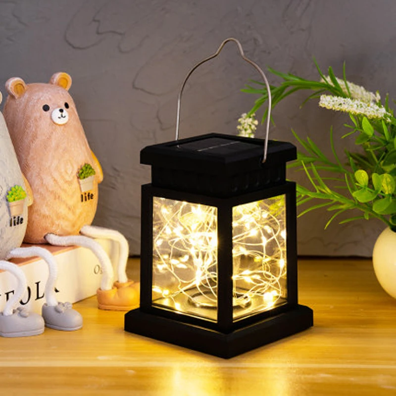 Садовый светильник на солнечной батарее люстра фонарь для двора уличная