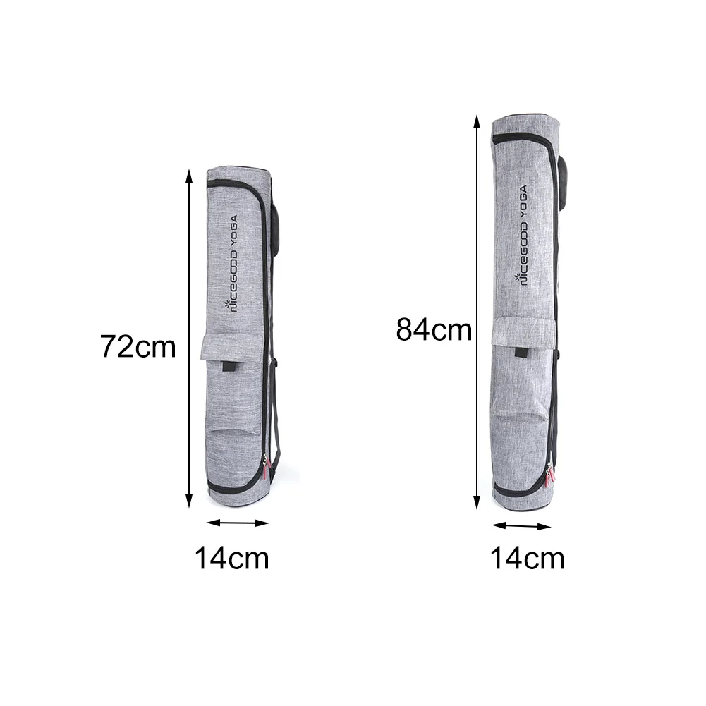 

Yoga Mat Bag Adjustable Strap Storage Large Capacity Sports Fitness Water-resistant Fabric Universal for Yoga Towels 72/84CM