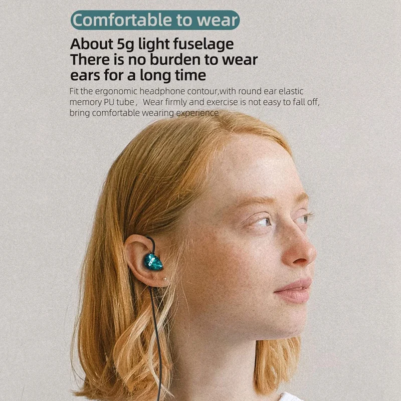 CCA CSA In Ear Wired Earphone Monitor Headphones Noise Reduction Earbuds Sport Headset With Mic | Электроника