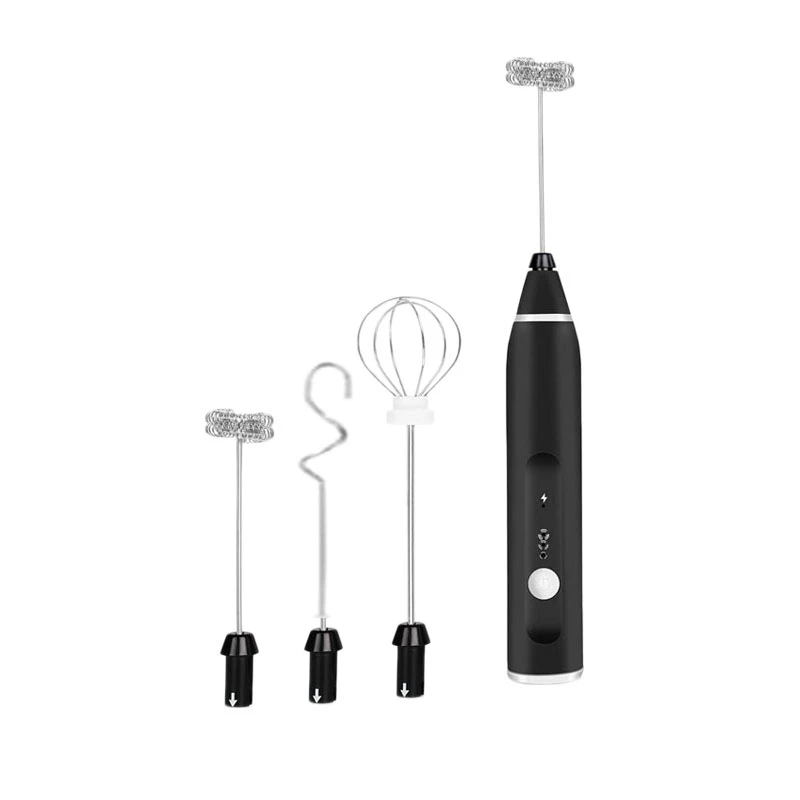 Перезаряжаемые молочной пены ручной Электрический пена 3 Скорость Регулируемый