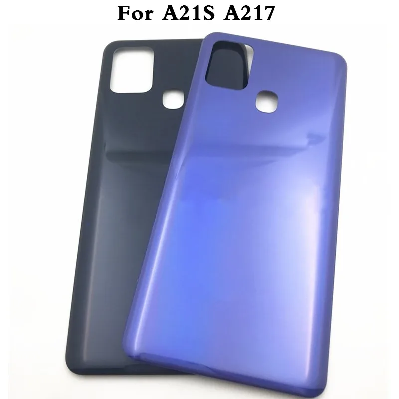 Новая задняя крышка для Samsung Galaxy A21S A217 оригинальная панель телефона Корпус