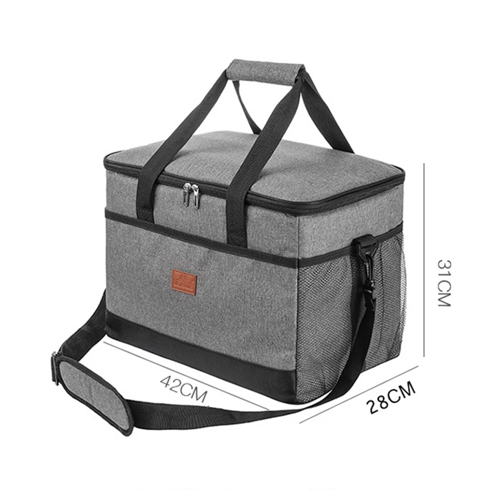 

Waterproof InsulatedLunch Box Portable Insulated Canvas Lunch Bag Thermal Food Picnic Lunch Bags For Women Kids