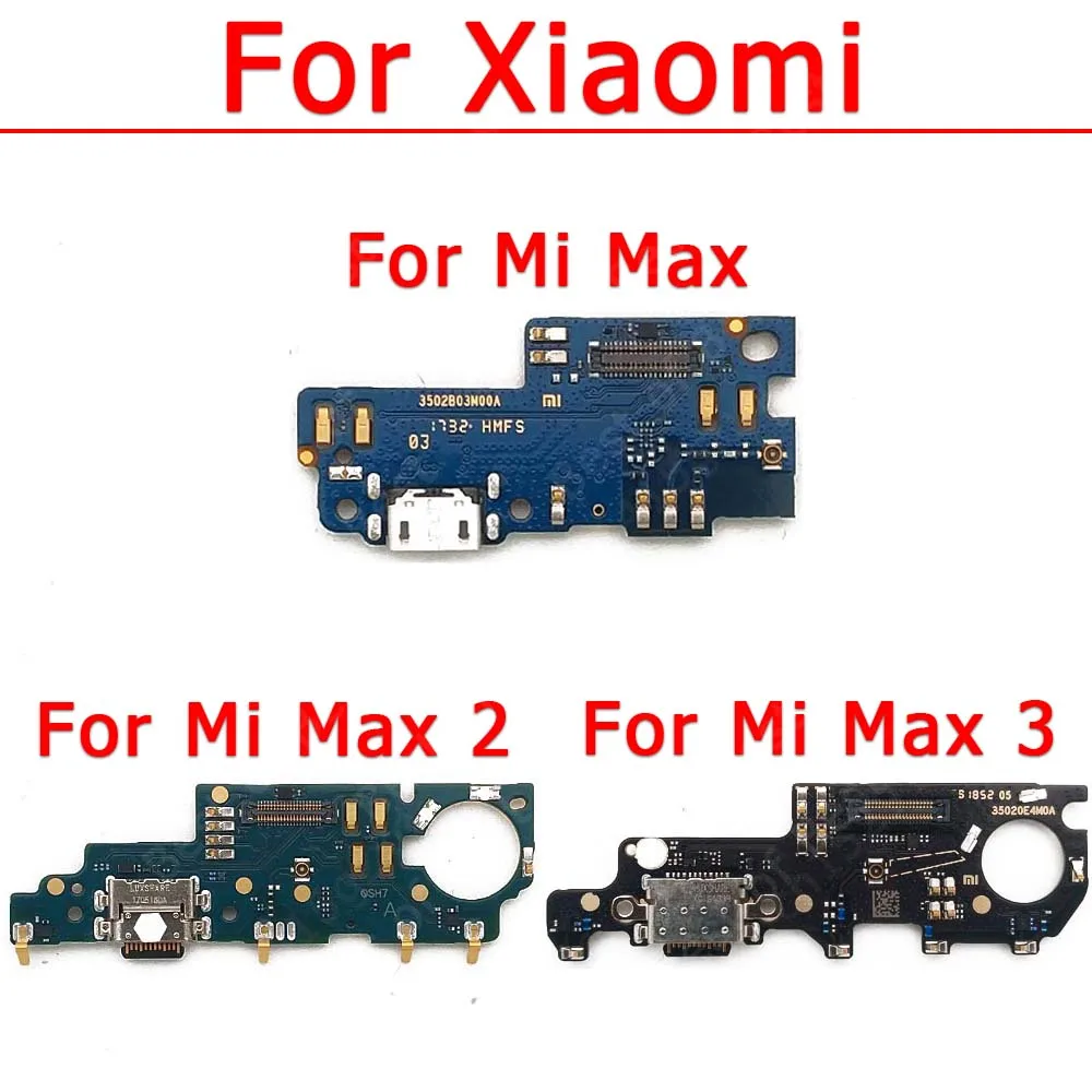 Оригинальная зарядная Плата Usb для Xiaomi Mi Max 2 3 Max2 Max3 порт зарядки гибкий кабель