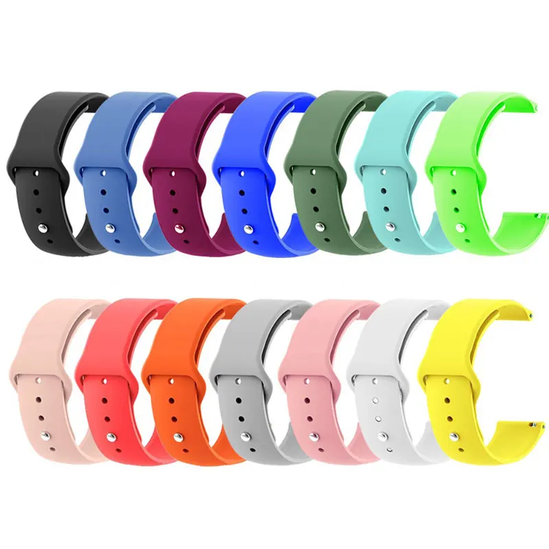 

Силиконовый ремешок 20 мм/22 мм для Amazfit GTS/2/2e/GTS2 Mini/GTR 42 мм/47 мм/GTR2/2e/stratos 2/3, спортивный браслет для часов Amazfit ремешок bip