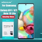 Защитное стекло Nillkin Amazing H + Pro, 0,2 мм, 2.5D, для Samsung Galaxy A51, A71