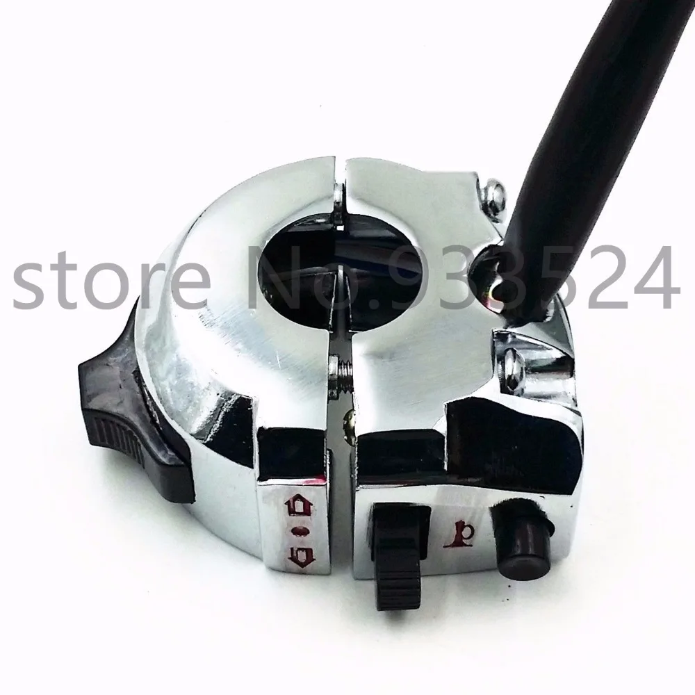 Двойной спортивный Левый переключатель сигнал поворота для Honda Kawasaki Suzuki Yamaha KTN