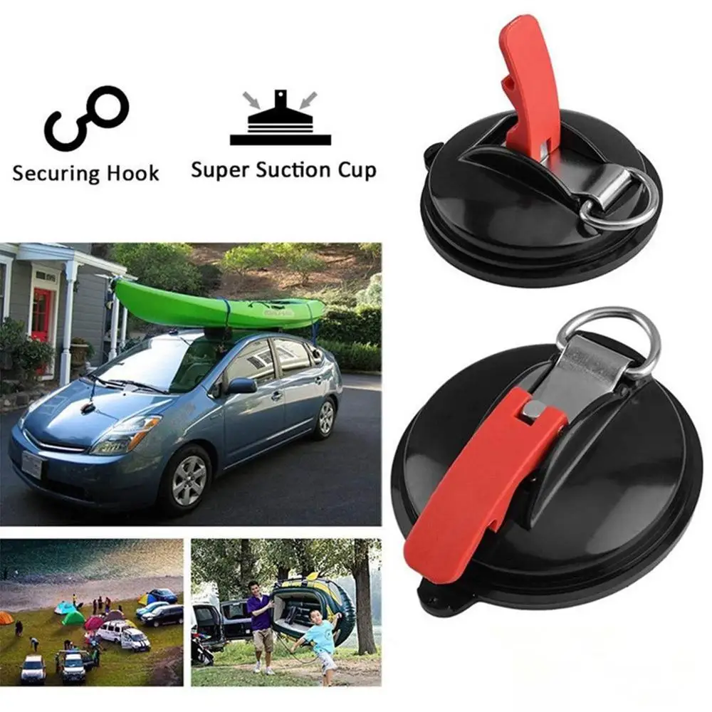 

Tents Securing Hook Universal Pet Sucker Suction Cup Anchor Securing Hook Tie Down Camping Tarp as Car Side Awning Pool Tarps