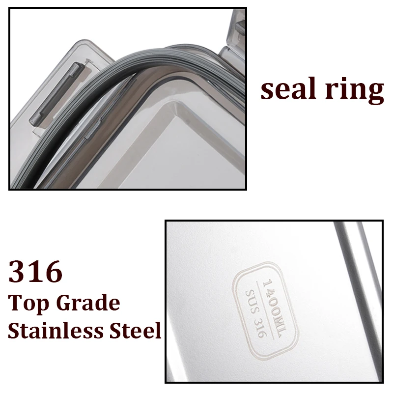 3 шт. большая коробка для хранения фруктов овощей контейнер еды Ланч бенто 316