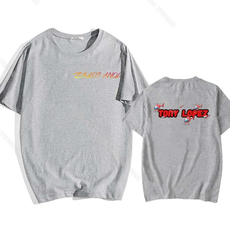 

Harajuku Unisex Tony Lopez T Shirt Men T-shirt Male Streetwear Camiseta New Summer Casual Tshirt Round Neck Tee Tops All-match