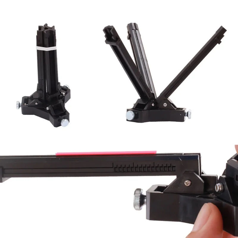 

Adjustable Fletching Jig Tool DIY Arrow Rubber Feather Model Plastic Feather Arrow Shaft For Beginners