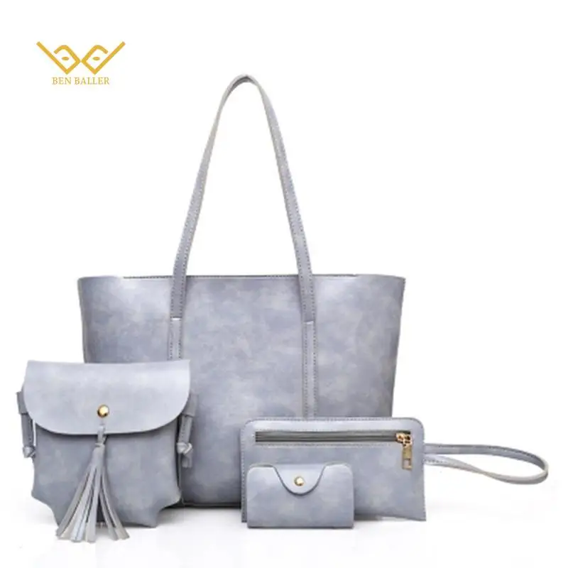 

BEN BALLER женские сумки с верхними ручками, простая вместительная композитная сумка, европейская, американская, ретро, модная сумка через плечо