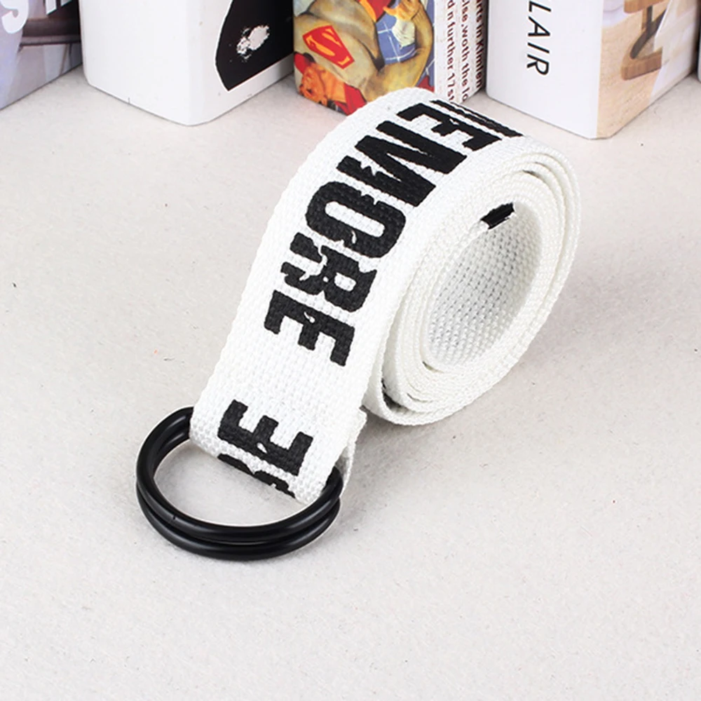 Новый холщовый ремень женский электрофорез пряжка простой тренд Дикие ретро