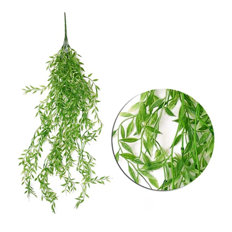 1 шт. искусственный шелк Висячие лозы листья растений для дома сада украшение на