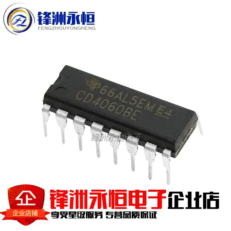 CD4060BE DIP16 CD4060 DIP 4060BE DIP-16 10 шт. | Электронные компоненты и принадлежности