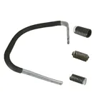 Рукоятка для бензопилы алюминиевый радиатор Husqvarna Husky, 362, 365, 371, 372 XP, пружина буферного крепления