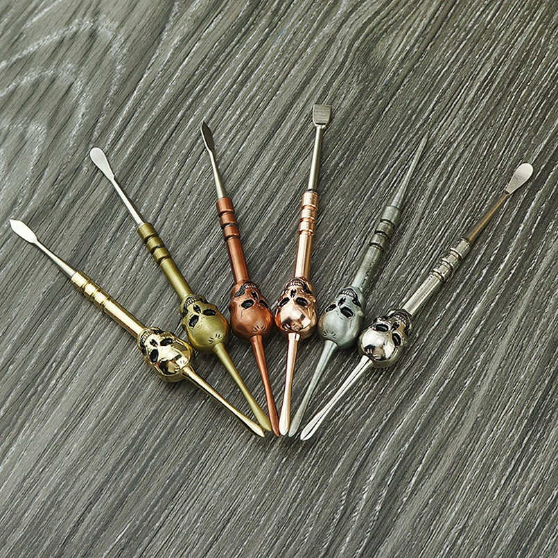 100 шт. 120 мм инструмент для воска в виде черепа из нержавеющей стали с