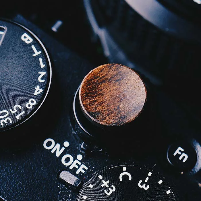 Деревянная кнопка спуска затвора для Fuji XT2 XT3 XT4 XT10 XT20 XT30 X-PRO2 X100F FujiFilm X100V X-pro3