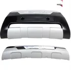 Для KIA Sorento 2010-2012, автомобильный Стайлинг, высококачественный пластик ABS хром, передняя + Задняя накладка на бампер