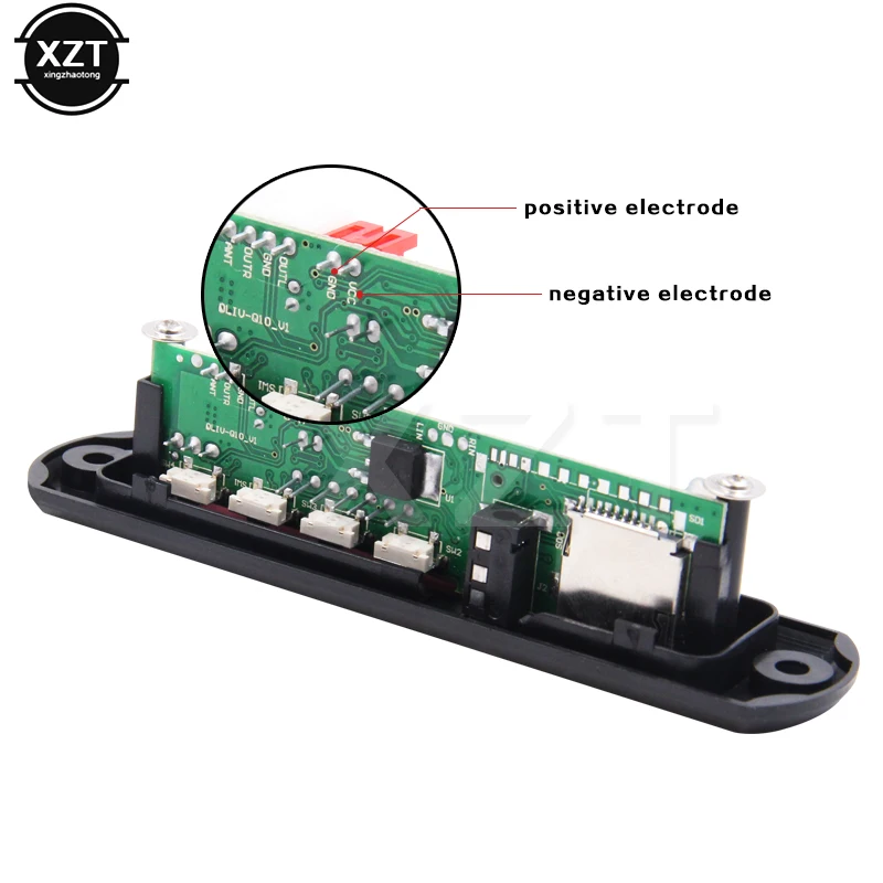 5V 12V MP3 WMA Decoder Board Player Car Audio USB TF FM Radio Module Remote Control For Accessories | Автомобили и мотоциклы