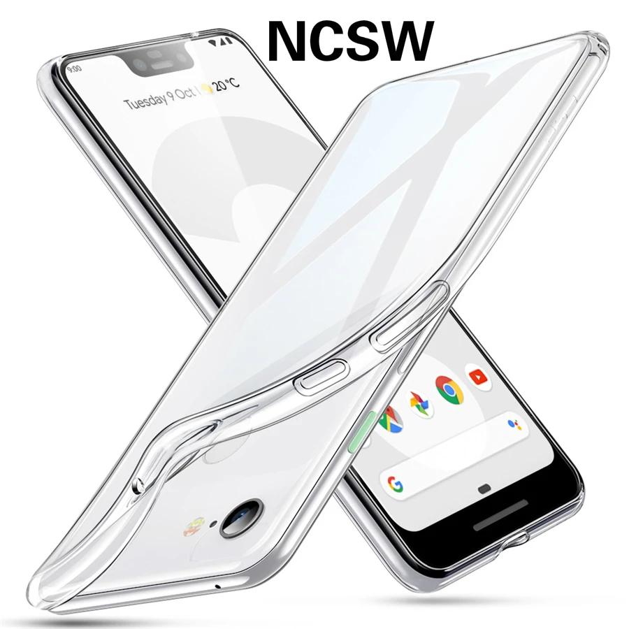 ТПУ чехол для телефона Google Pixel 3 Lite/Pixel 3A 4 XL силиконовый защитный мягкий прозрачный