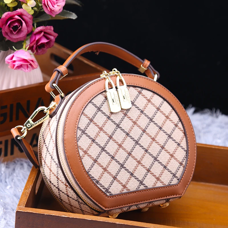 

Plaid Crossbody Bag Luxury Handbangs Women Bag Designer High-Quality Purses and Handbags Bolso Mujer Marcas Famosas De Lujo Cc