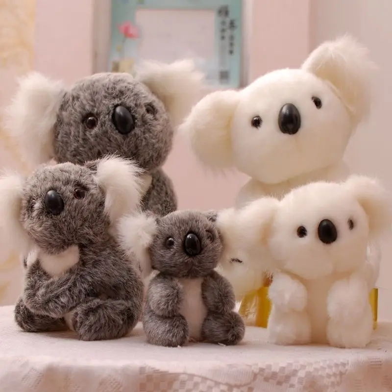 

13cm 18cm Cute Kawaii Simulation Koala Plush Toy Lovely Koala Doll Stuffed & Plush Animals Gift for Kids